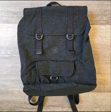 Kipling Black Unisex Backpack Drawstring Hook...