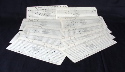 IBM 5081 Vintage Data Processing Punch Cards 25-Pack  (7.5 in x 3.5 in)