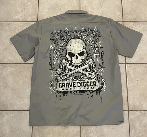 grave digger shirt xl Dickies