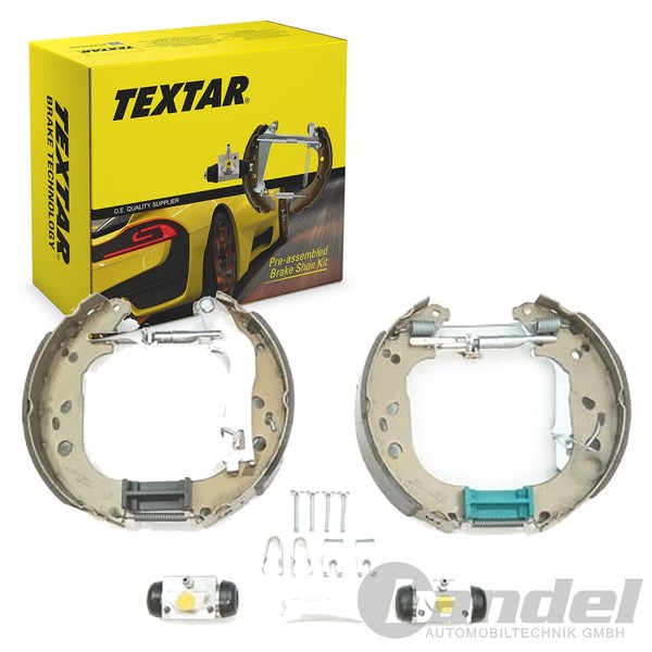Textar Bremsbacken Satz Vormontiert Passend FüR Fiat Idea | 84062000-image