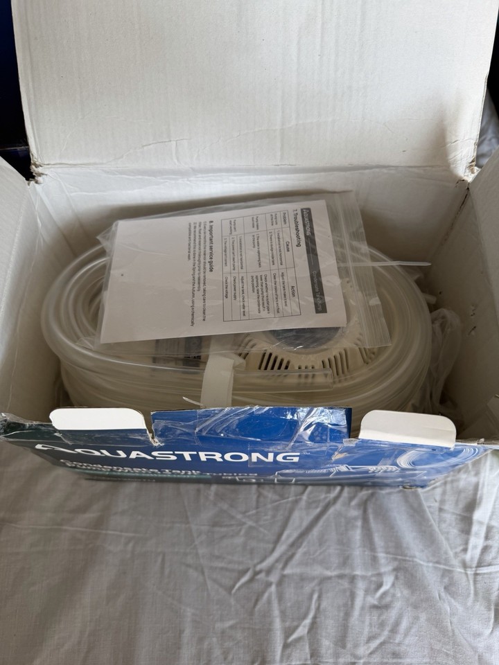 AQUASTRONG 115V 70 GPH HVAC Condensate Pump w/ Safety Switch & 19.7ft ...