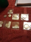 Lot Of 9 BARBER SILVER QUARTERS