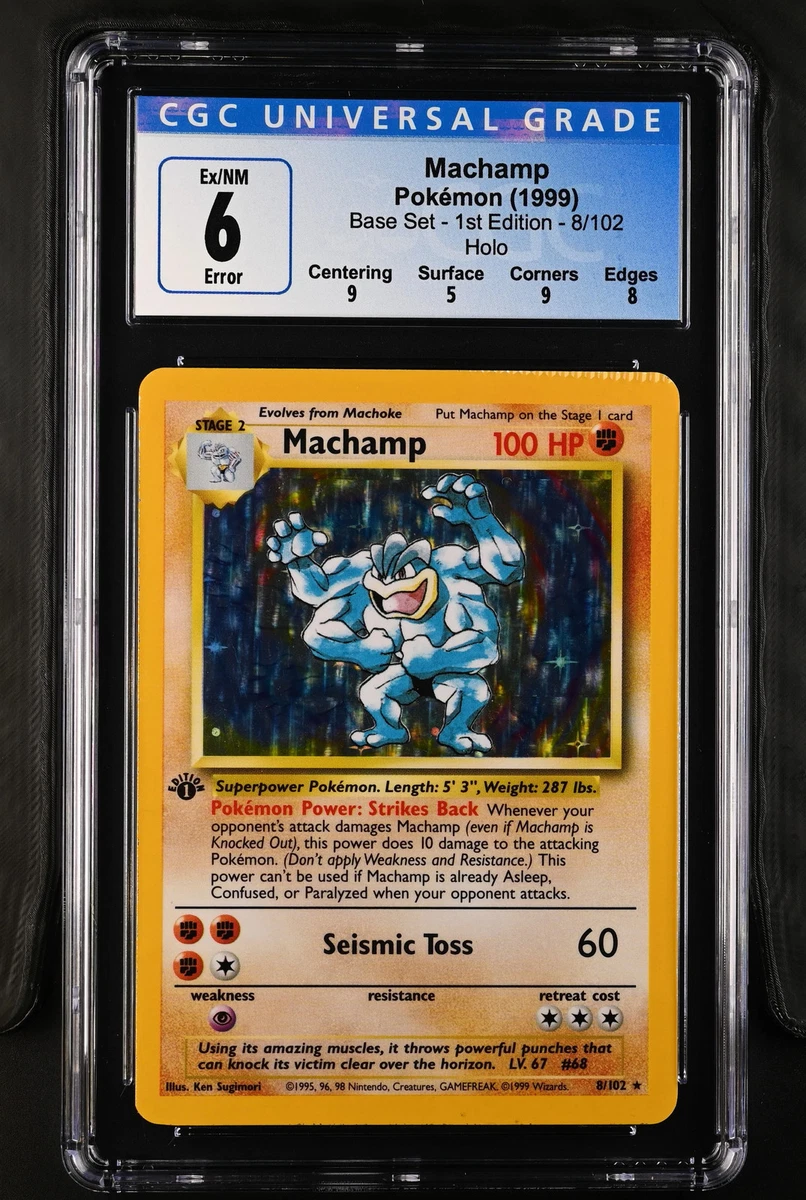 First Edition Pokémon Machamp Individual Cards for sale | eBay
