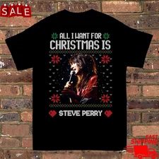 Hot Xmas Steve Perry 80s Collection Singer T-shirt S to 5XL IL1463