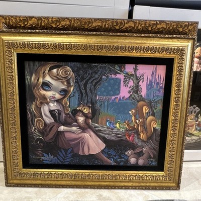 The Art of Disney Disney Princess Aurora Jasmine Becket-Griffith Print 2017