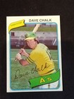 Photo of 1980 Topps #261 Dave Chalk Oakland Athletics Baseball Card