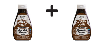 2 x Skinny Foods Skinny Syrup (425ml) Chocolate (19,88 EUR/L)