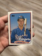 Topps 1989 Chad Kreuter #432 Texas Rangers Rookie MLB Baseball Card. rookie card picture
