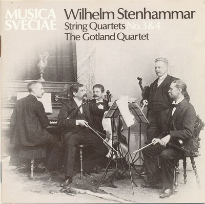Stenhammar: String Quartets Nos. 3 & 4; The Gotland Quartet (CD, 1986, Caprice)