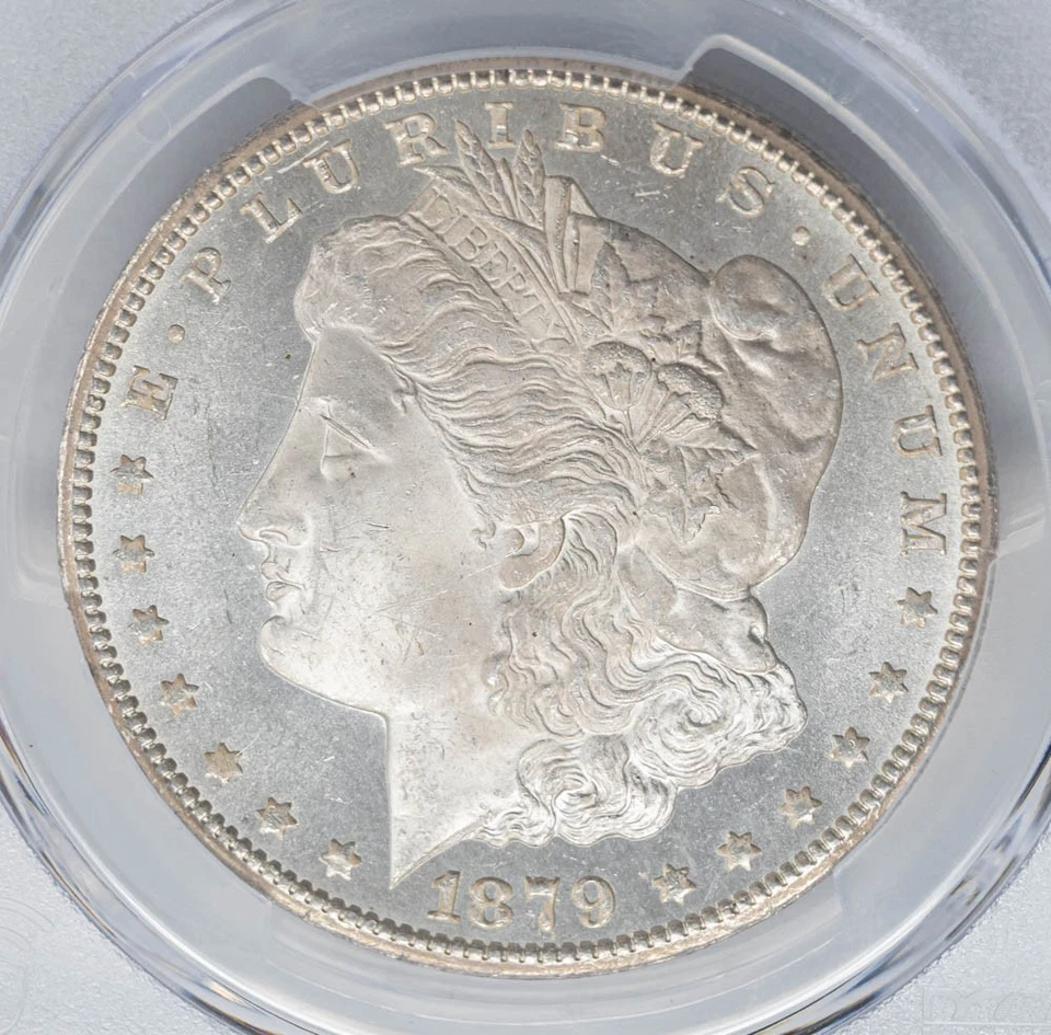 1879-CC Morgan Silver Dollar $ MS64+ PCGS Secure 949994-7 - Image 3 of 4