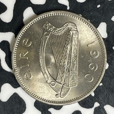 1960 Ireland 6 Pence Sixpence Lot#C6214 High Grade! Beautiful!