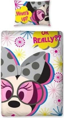 Minnie Mouse Single Duvet Pops Cover Set Girls Toddler Bedding - Image 1 of 4