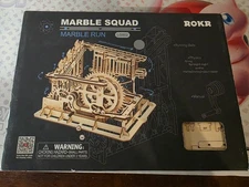 ROKR Marble Squad Marble Run 3D Puzzle Assembly Kit Brand New -LG502