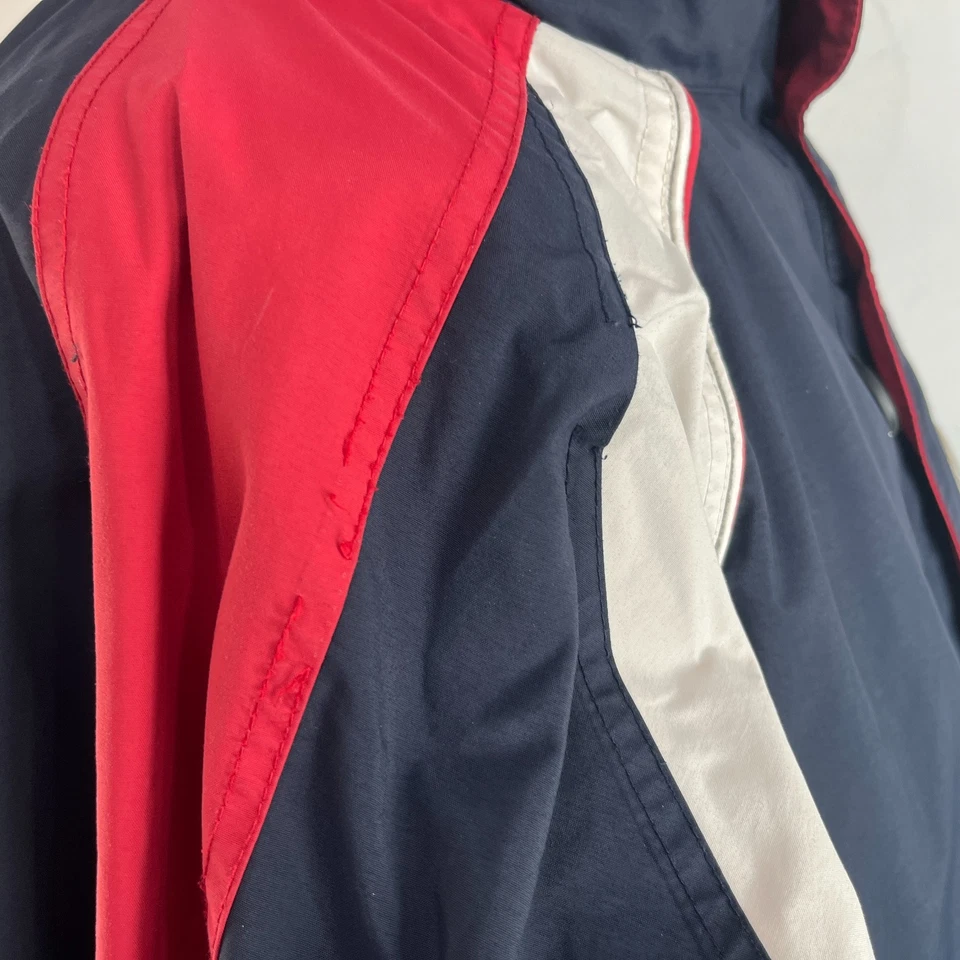 Mens Helly Hansen Helly Tech Hooded Waterproof Sailing Jacket Navy Blue size 2XL - Image 3 of 4