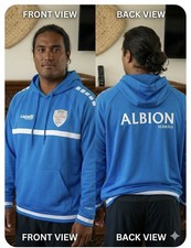 Capelli Sport Mens Albion SC Hoodie XXL Hawaii soccer hoodie GREAT LOOKING