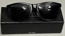 Attcl Eyeware- Sunglasses Designed In Italy Black Eyewear With Case
