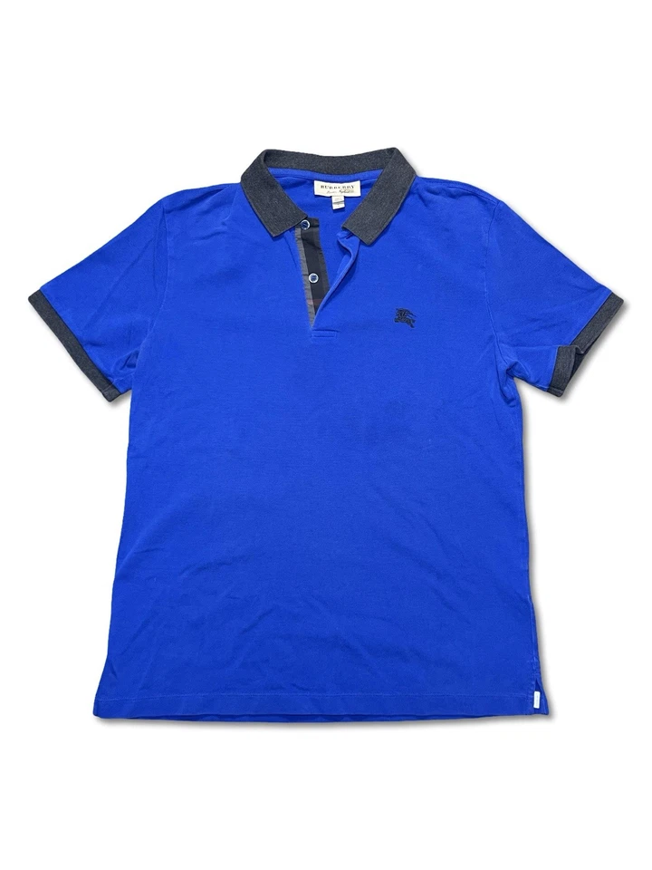 Burberry Brit & London Camisas Polo Manga Corta Para Hombre Grandes Nova Check Lote De 2 Foto 2 de 4