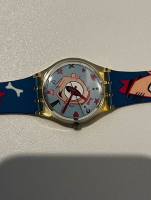 Swatch NOS 1991 Neuwertige Swiss Made Swatch Cyclops Uhr Unisex Vintage Retro