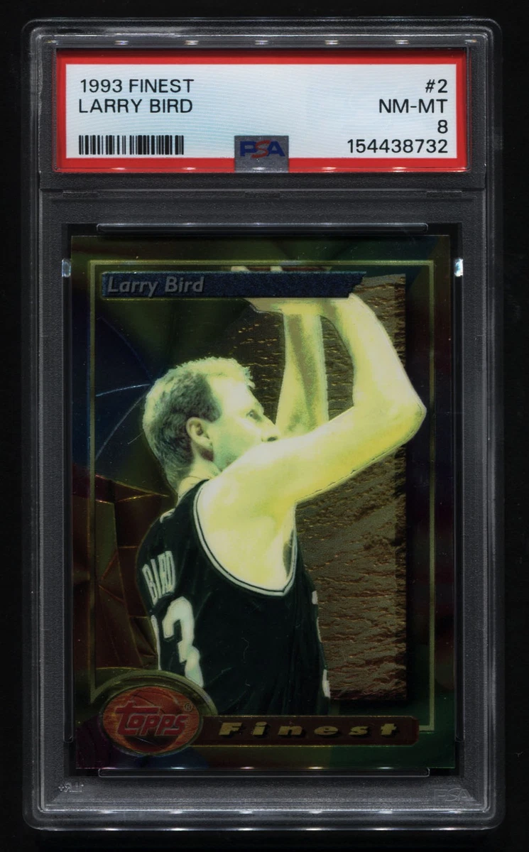 Topps Larry Bird 8 Graded Basketball Sports Trading Cards