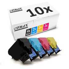 10x Toner replaces Konica Minolta TNP22C TNP22K TNP22M TNP22Y TNP22