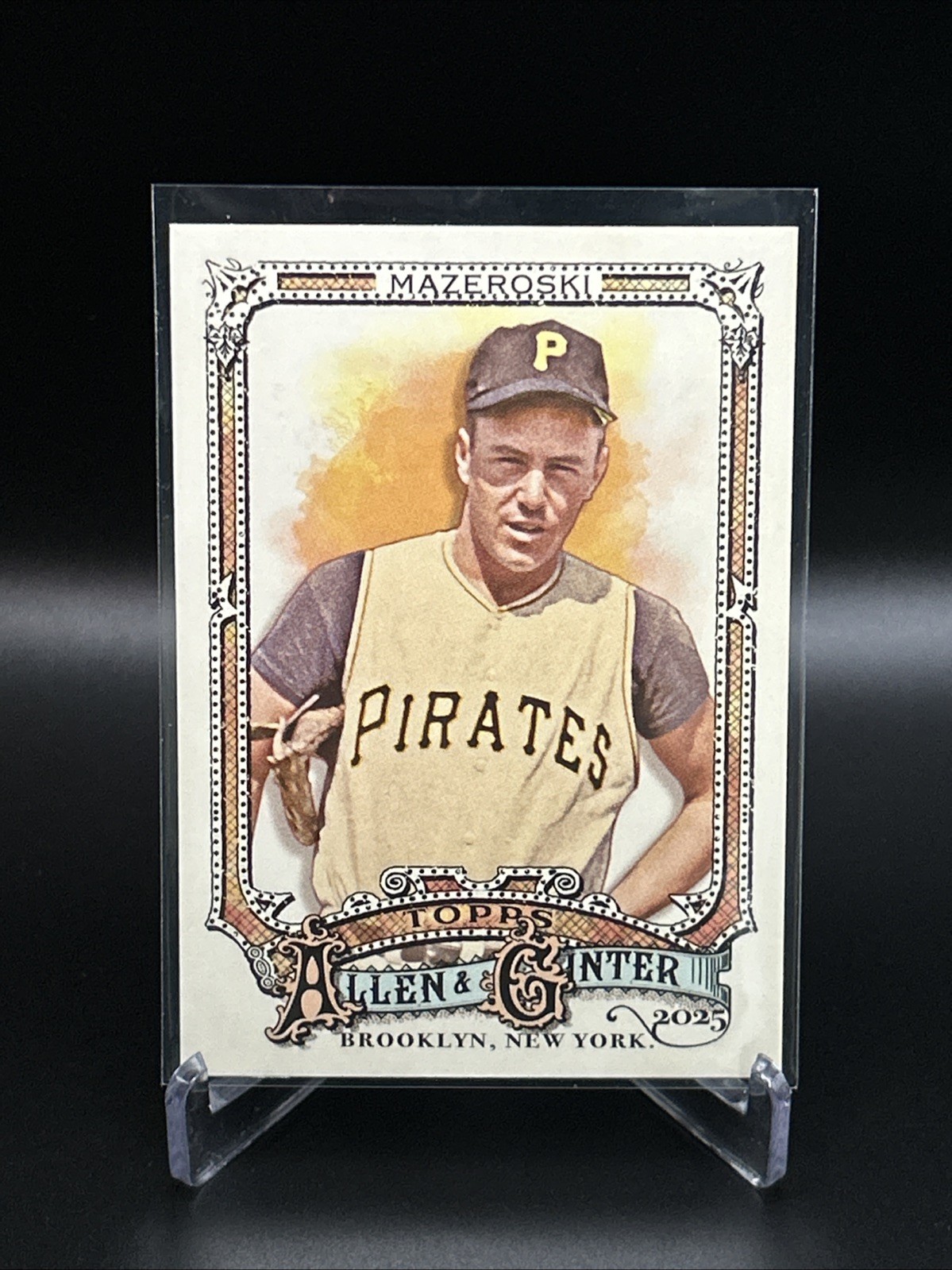 Bill Mazeroski - 2025 Topps Allen & Ginter #326 | Pittsburgh Pirates