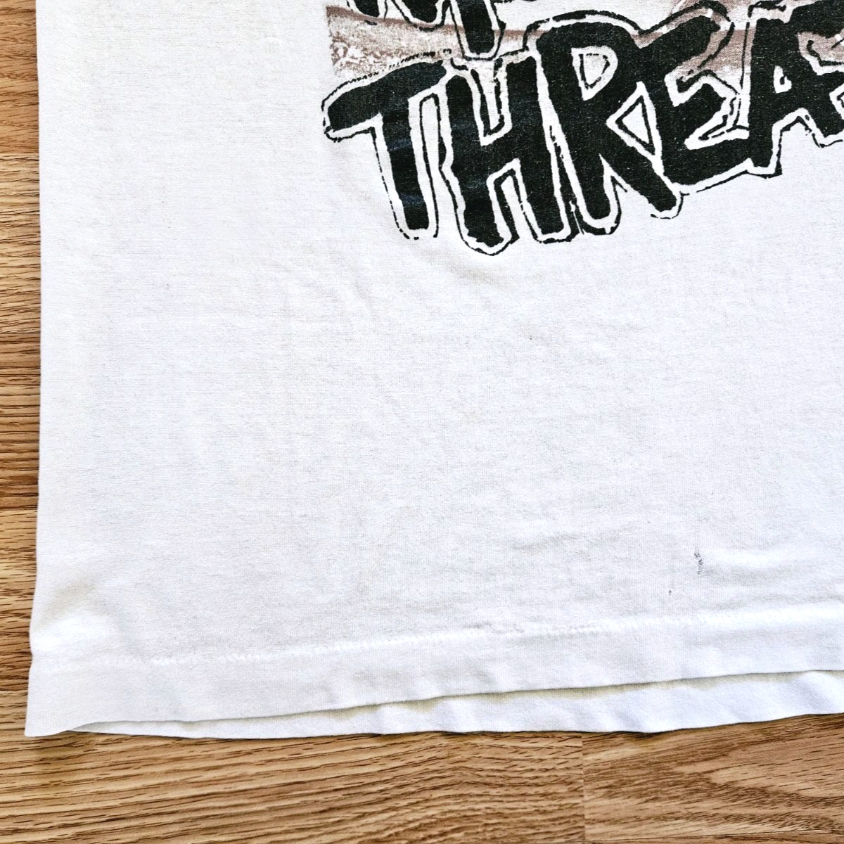 Vintage 80s Minor Threat Punk Band T Shirt Ian MacKaye Fugazi Size