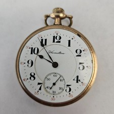 Hamilton 992 Open Face Railroad Grade PW Fahy...