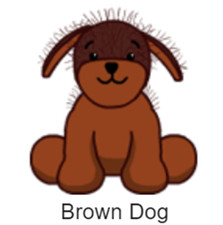 Webkinz Classic Brown Dog Code Only messaged