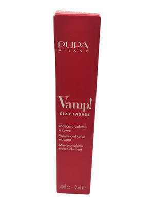 Pupa Milano Vamp Mascara Sexy Lashes 011 Black 12ml   Volumen & Schwung Wimpern