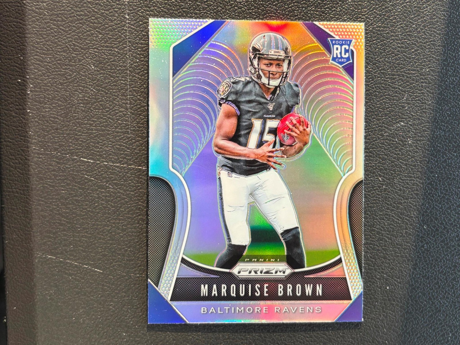 Marquise Brown 2019 Prizm Silver Prizm Rookie RC Baltimore Ravens Chiefs C80
