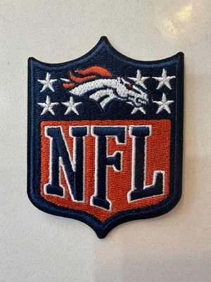 Denver Broncos NFL Patch 2” X 3” Iron On Embroidered - Image 1 of 2