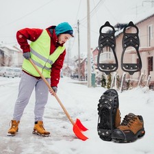 Non Slip Gripper Spike, Ice Grippers Traction Cleats Snow Shoe Spikes Grips