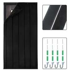 Thick Door Soundproofing Blanket, 37.5 x 86.6 x 0.8 inches Heavy Window Sound...