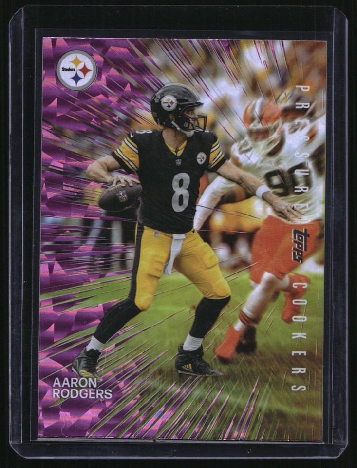 2026 Topps Pressure Cookers #PC-27 Aaron Rodgers Steelers