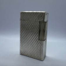 S.T. Dupont Line 1-L Roller Gas Lighter Used