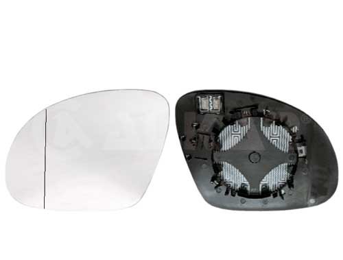 Spiegelglas Aussenspiegel Links FÜR VW Tiguan (5N ) - Alkar 6471136-image