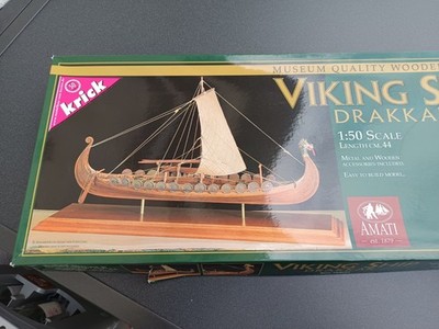 KRICK / AMATI Wikinger Schiff Drakkar 
