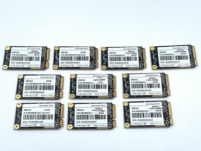 SSD 32GB msata Interne Festplatten Industrial Mini SATA Solid State Drive x 10 S