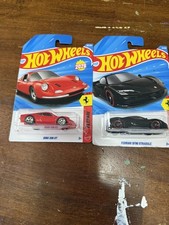 2026 Hot Wheels FERRARI SF90 Stradale Black Dino 206 GT Red Lot Of 2 Cars