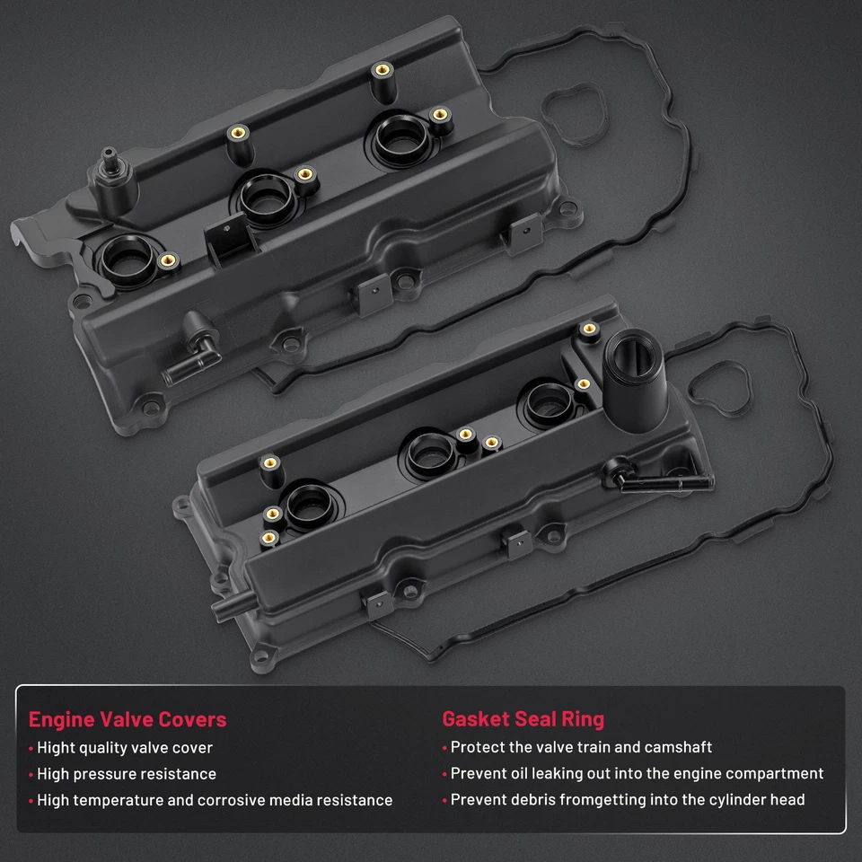 Cubierta de válvula de motor con junta 13264JP01B para Nissan Murano 2009-2014 3,5 L V6 Foto 4 de 4