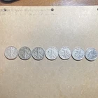 Liberty Walking Half Dollar Silver 50C Lot 1941-1947 Circulated US Coins