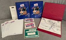 Rare Comic Relief III Original Program book Artist Parking Map Master List 1989