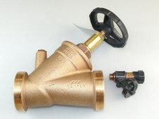 KEMPER WESER FREISTROMVENTIL DN50 x 2 3/8" AG SCHRÄGSITZVENTIL ABSPERRVENTIL M.E