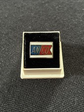 AN CO Enamel Pin Badge Vintage Collectable In Original Box Collectable Lapel Pin