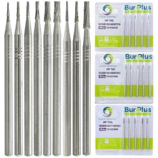 WAVE Dental Carbide Burs HP Surgical Burs For Low Speed Straight Handpiece 702