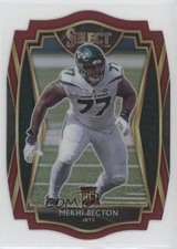 2020 Panini Select Premier Level Maroon Prizm Die-Cut Mekhi Becton #190 0z0n
