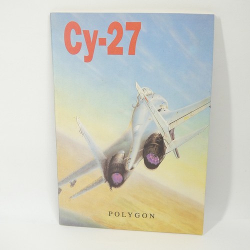 Cy-27 Polygon Soviet Russian Fighter Jet Airplane Book 1993 SU-27