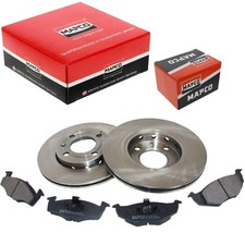 MAPCO 2 BREMSSCHEIBEN Ø239mm + BELÄGE VORNE passend für SEAT AROSA VW LUPO POLO