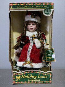 holiday lane collection porcelain dolls