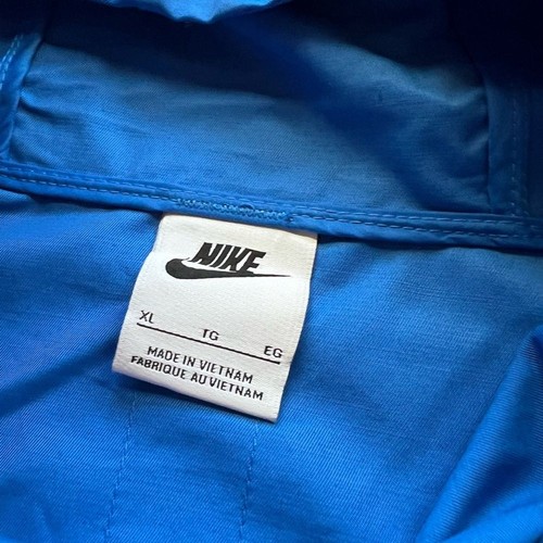 Nike Herren XL Sportswear Anorak Jacke Blau Windbreaker Jacke DA0011-403 Kapuze - Bild 6 von 12